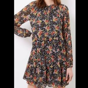 NWT, Loft Maternity floral dress women's size XS